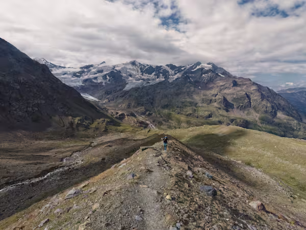 Salendo sulla morena