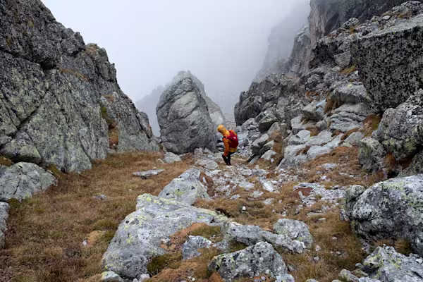 Discesa dalla Bocchetta di Spassato