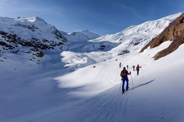 In vista del ghiacciaio