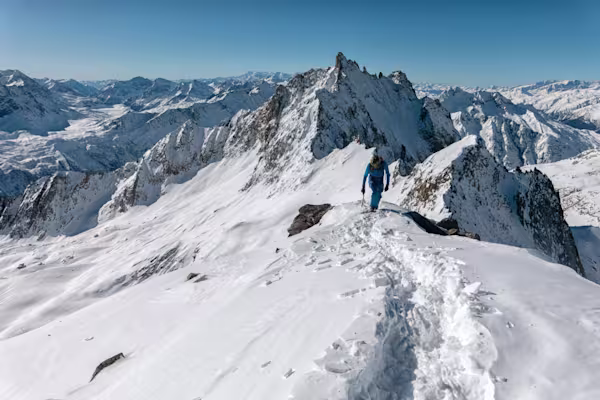 Sulla vetta del Pizzo Pesciora