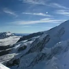 Il Monte Rosa dalla vetta