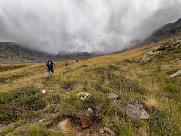 Quasi al Bivacco Zeb