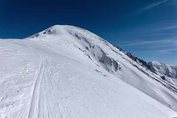 La parte finale della cresta del Piz Daint