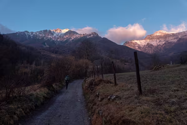 Partenza dalla Chiesetta del Sacro Cuore