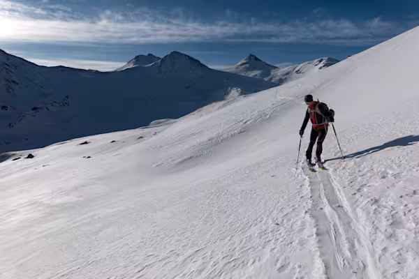 Uno sguardo indietro verso la Fuorcla Soèr