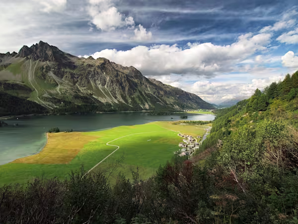 Panorama sull’Engadina