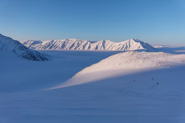 Discesa dal Malloryfjellet