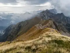 La traversata vista dal Monte Rotondo
