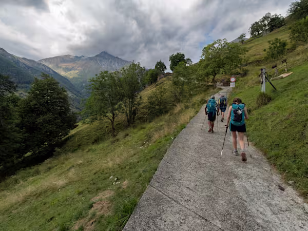 La Partenza da Caiasco