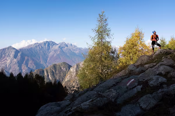 Nei pressi dell’Alpe Ladrogno