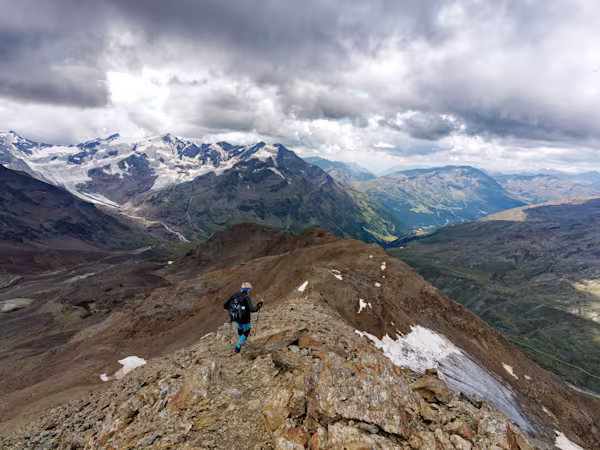 In discesa dal Pasquale