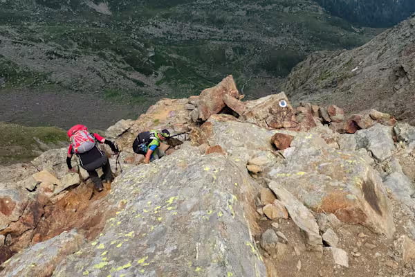 A picco sulla capanna