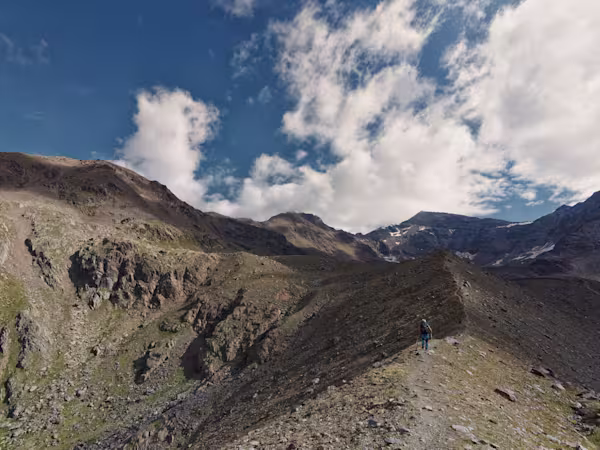 Risalendo la Val Rosole