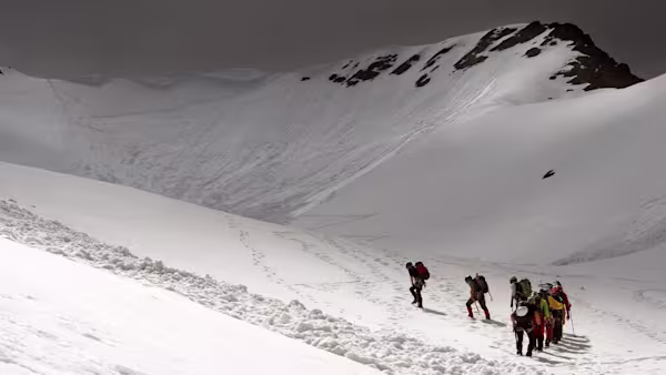 Verso la cresta del Monte Aga