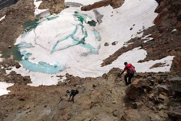 Il laghetto ghiacciato