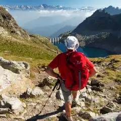 La Valtellina dal Lago di Inferno