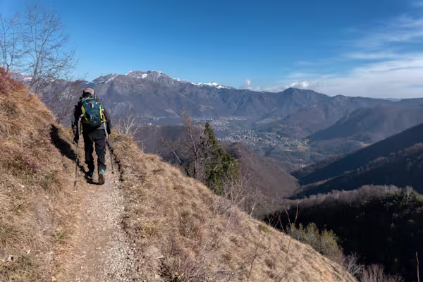 Rientro lungo la Traversata Bassa