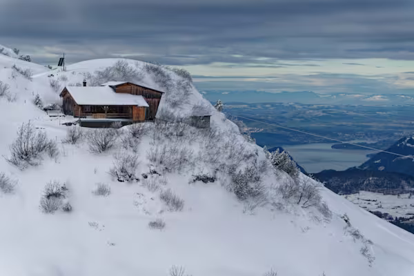 L’arrivo della piccola funivia