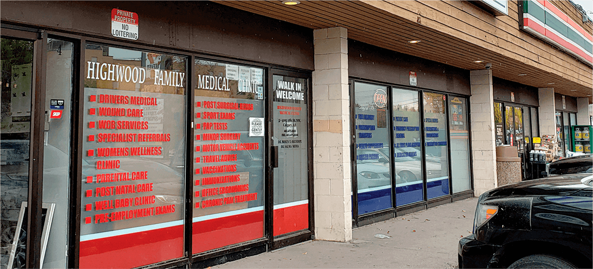 Highwood Medical Clinic - Cannabis Clinic Calgary
