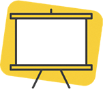 Tableau blanc. Éducation sur les bienfaits du cannabis médicinal. Illustration.