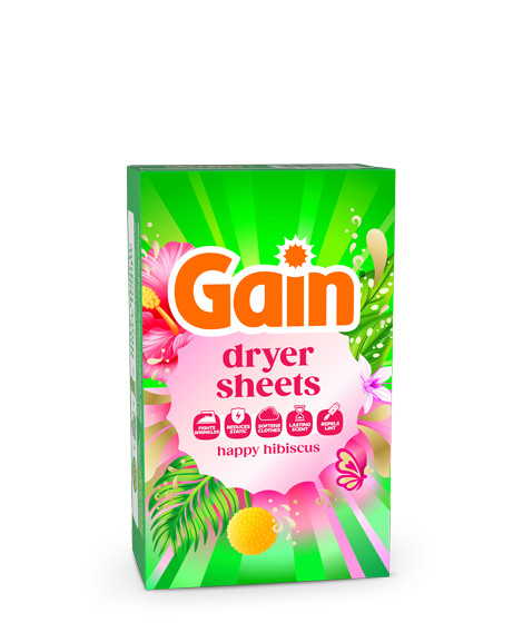 Gain Happy Fabric Softener Sheets