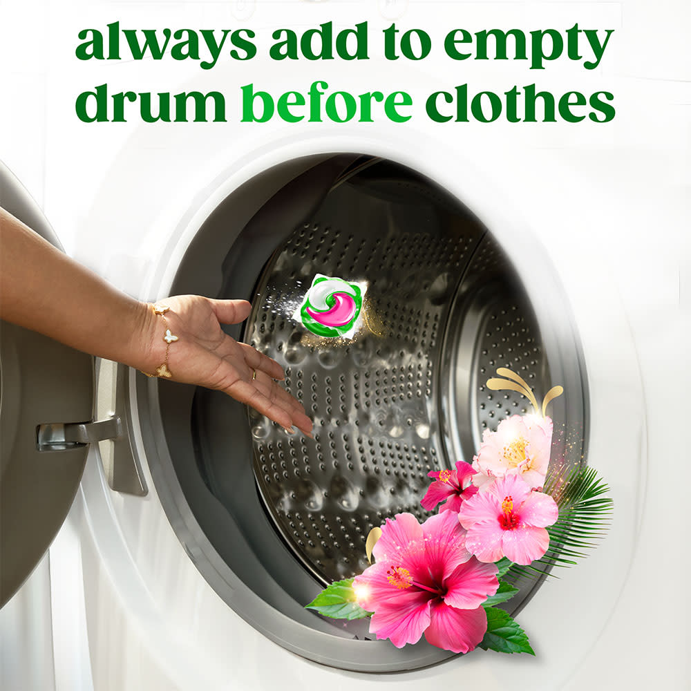 Gain Plus Happy Hibiscus Flings Detergent Pacs