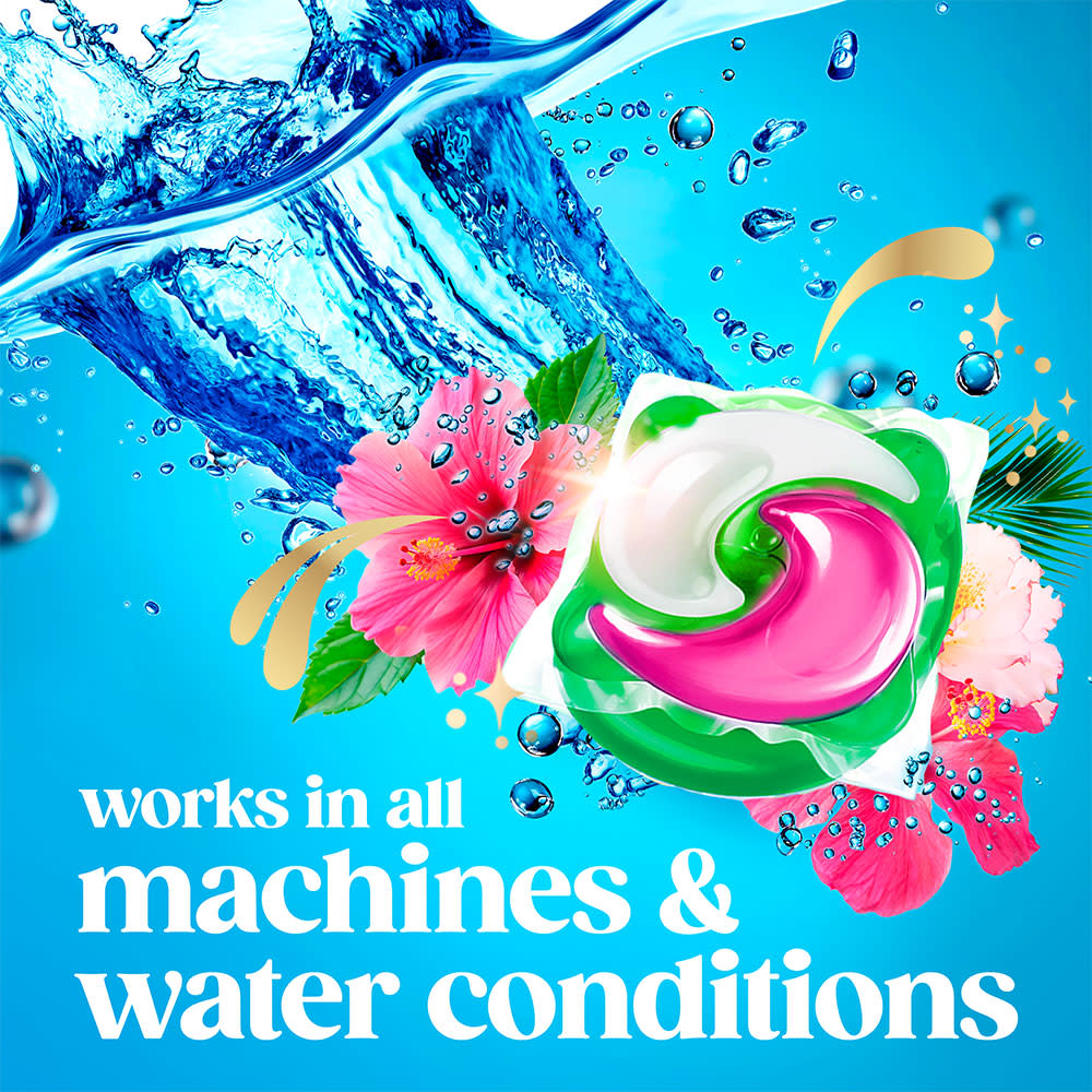 Gain Plus Happy Hibiscus Flings Detergent Pacs