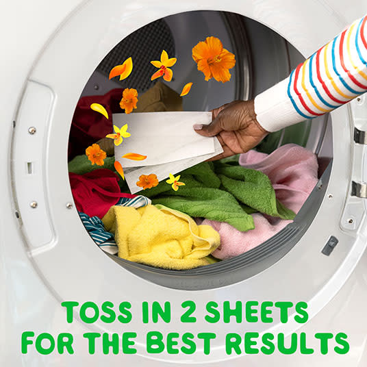 Toss in 2 Gain Island Fresh sheets for the best results