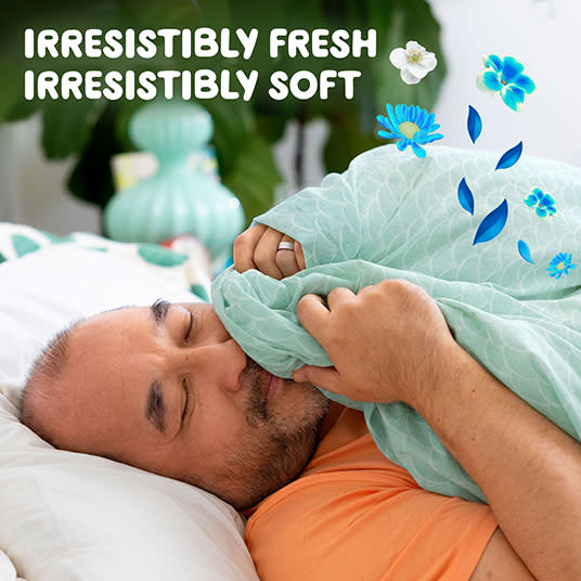 Gain Blissful Breeze sheets Irresistibly Fresh and Irresistibly Soft
