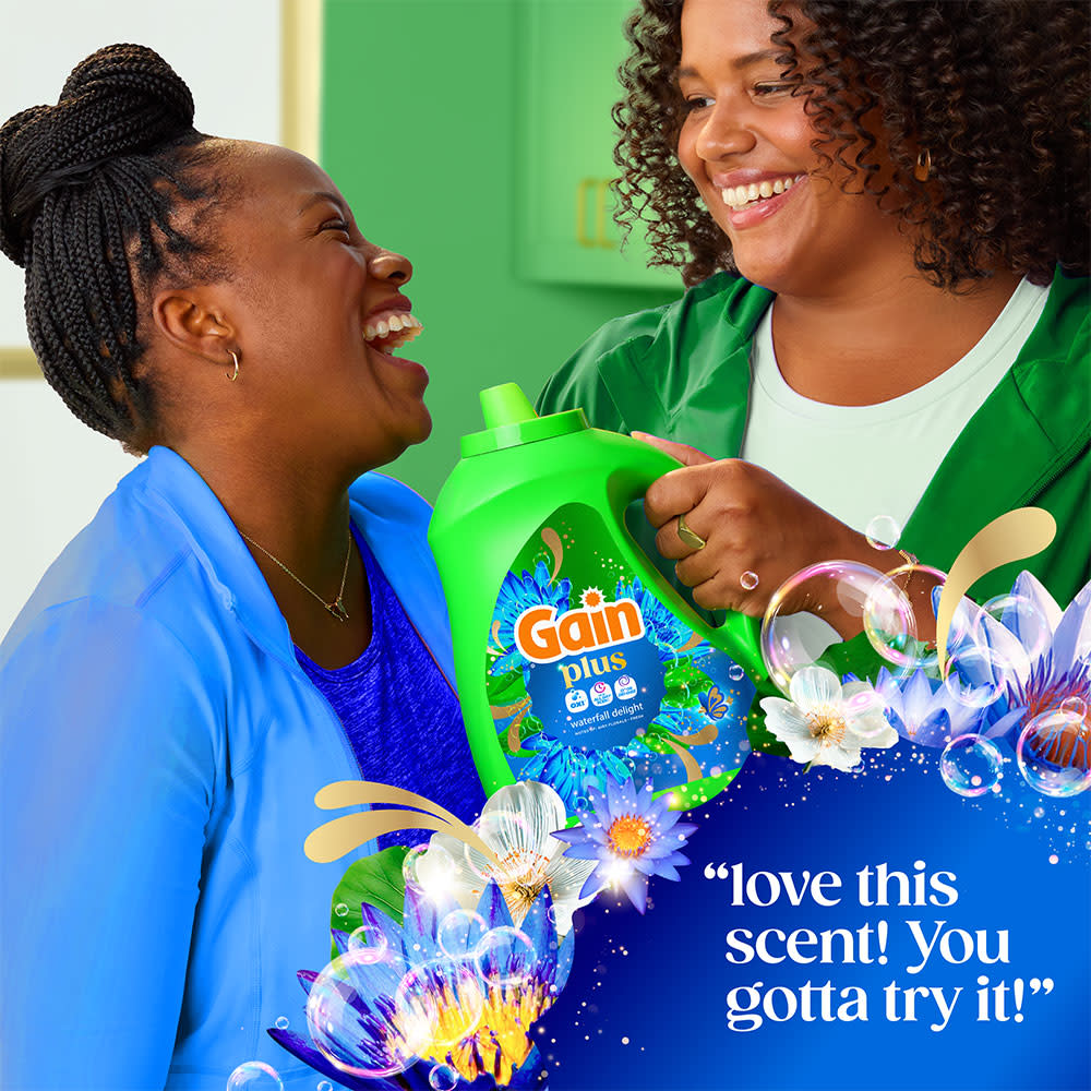 Gain Plus Waterfall Delight Liquid Detergent
