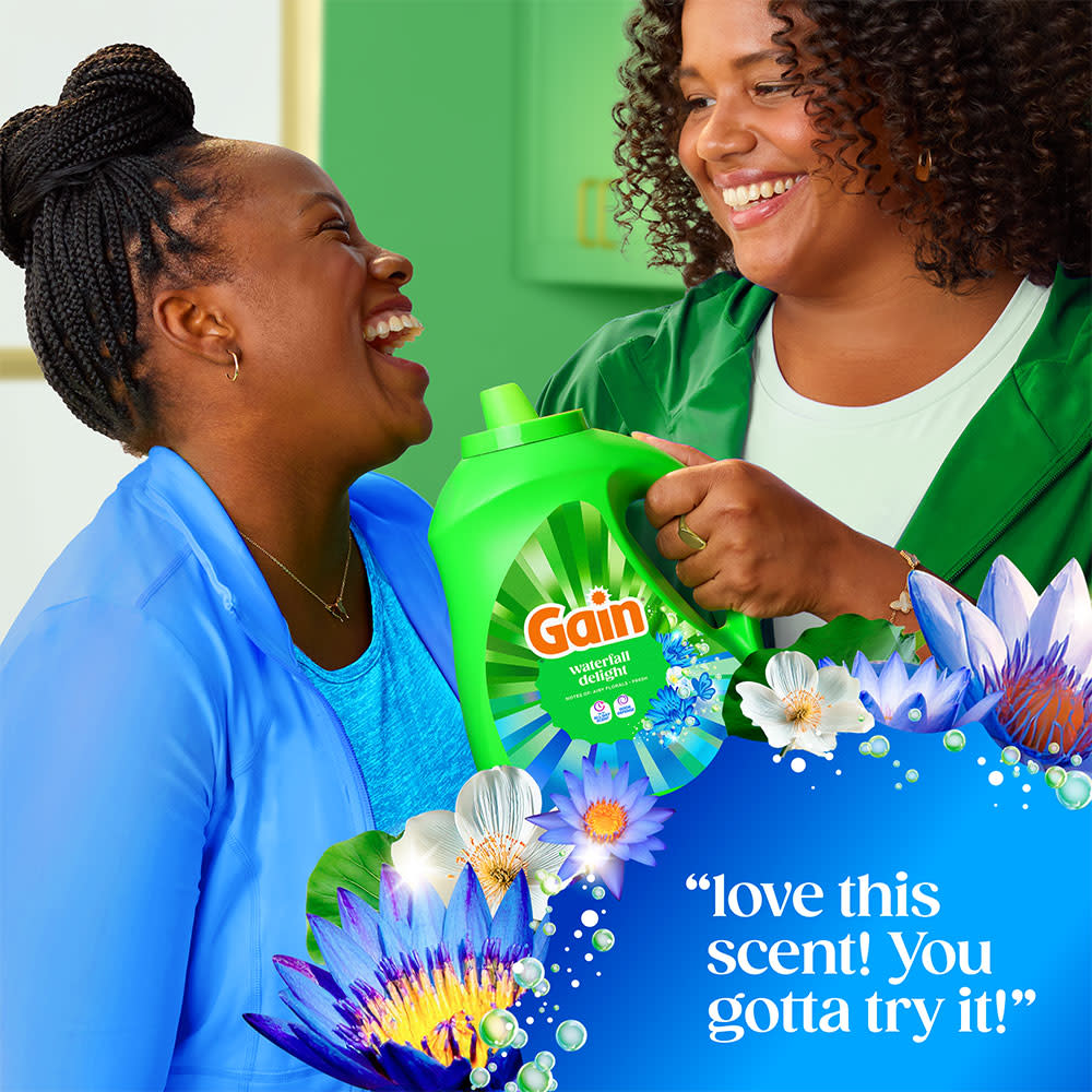 Gain Ultra Oxi Waterfall Delight Liquid Laundry Detergent