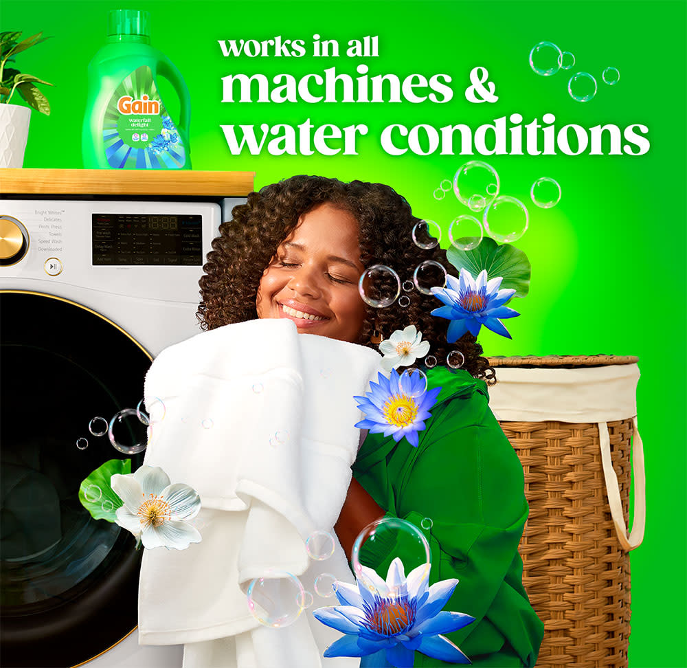 Gain Ultra Oxi Waterfall Delight Liquid Laundry Detergent