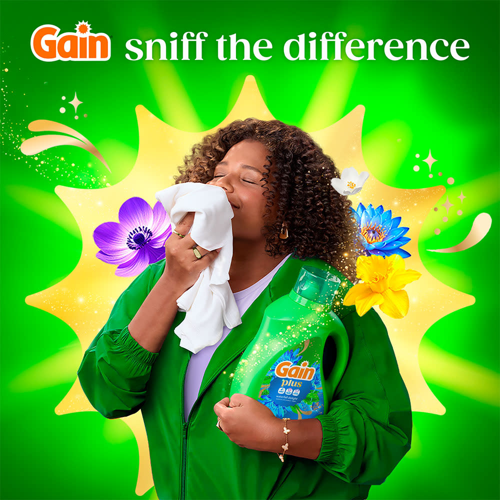 Gain Plus Waterfall Delight Liquid Detergent