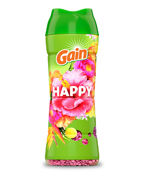 Pack Gain Happy In-Wash Laundry Scent Booster Beads