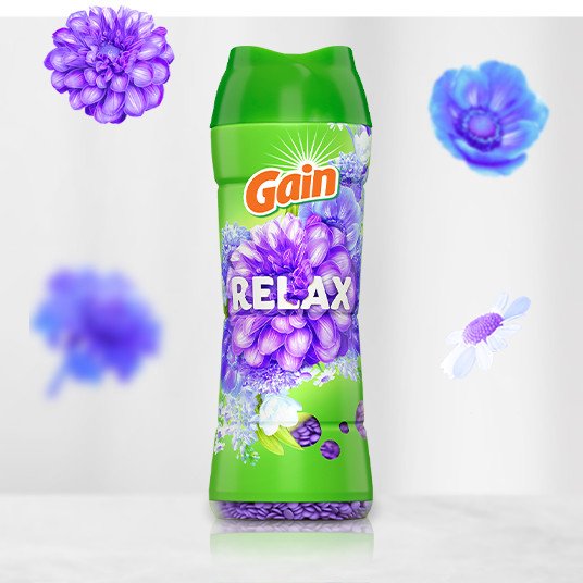 Pack of Gain Relax In-Wash Laundry Scent Booster