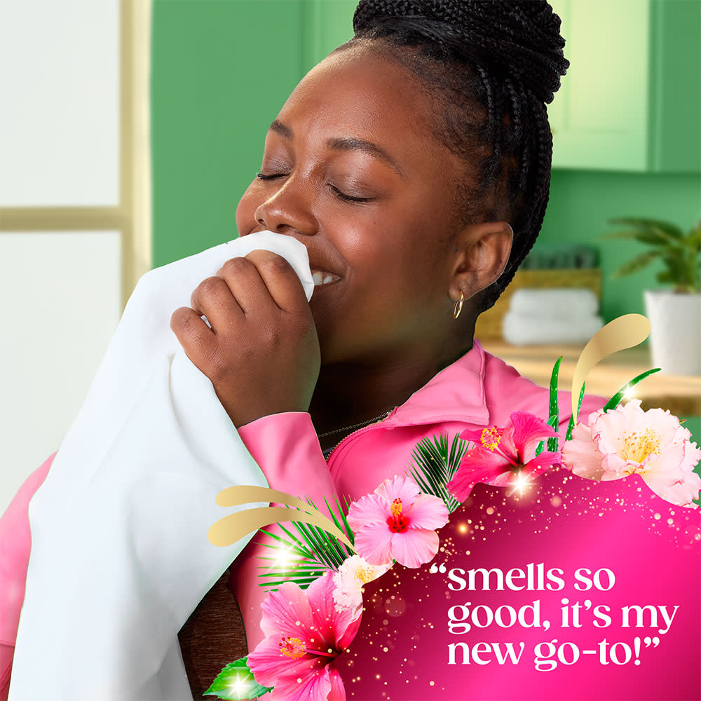 Gain Plus Happy Hibiscus Flings Detergent Pacs