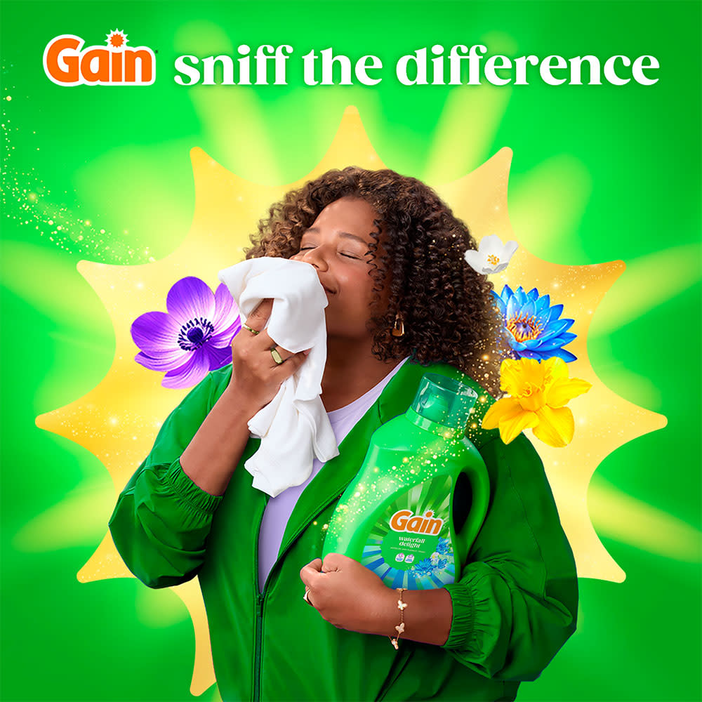 Gain Ultra Oxi Waterfall Delight Liquid Laundry Detergent