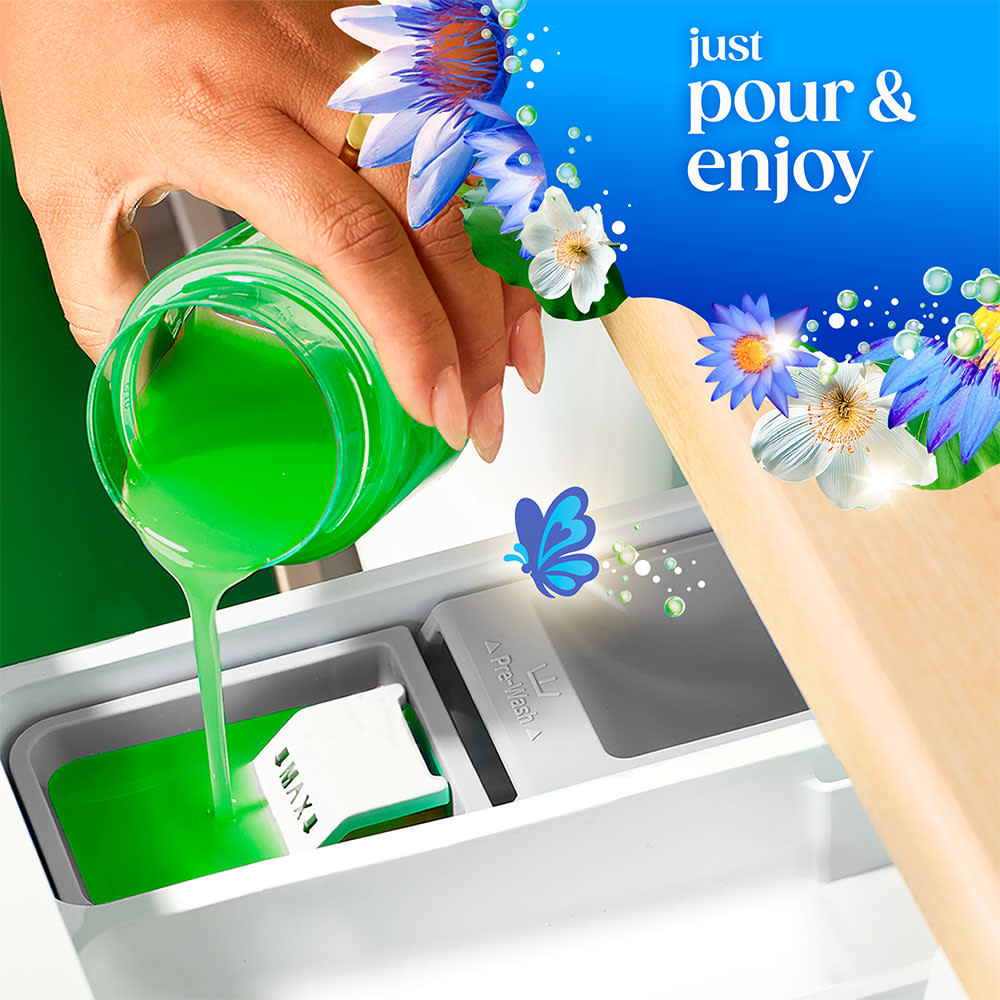 Gain Ultra Oxi Waterfall Delight Liquid Laundry Detergent