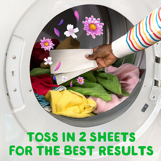 Toss in 2 Gain Moonlight Breeze sheets for the best results