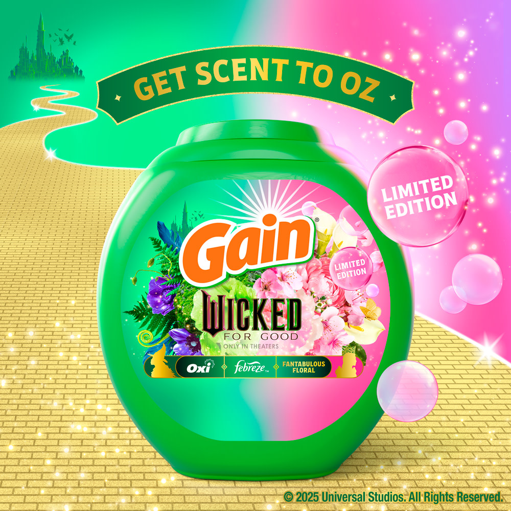 Gain Wicked Fantabulous Floral laundry pacs packshot