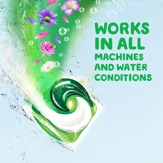 Gain+ Odor Defense Super Fresh Blast Flings Laundry Detergent works in all machines and water conditions