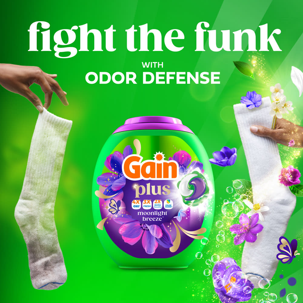 Gain Plus Moonlight Breeze Flings Detergent Pacs