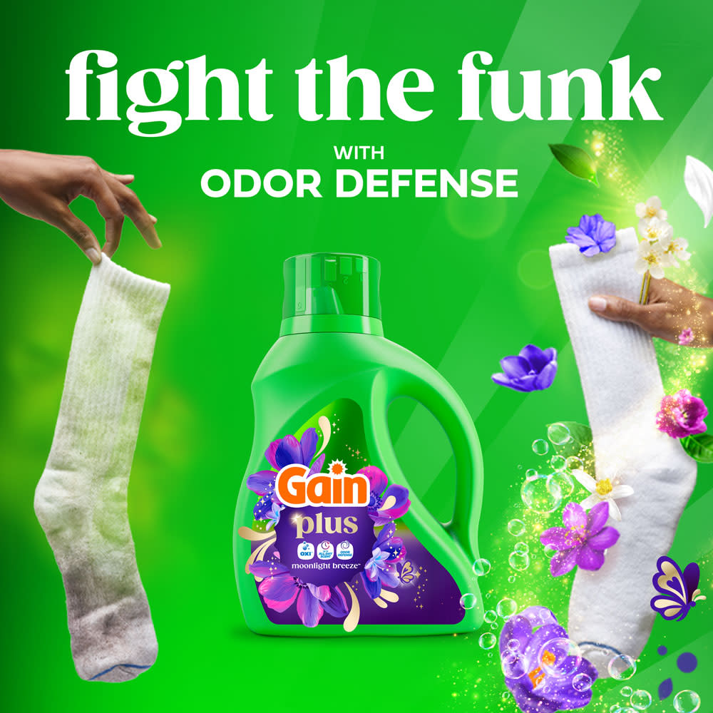 Gain Plus Moonlight Breeze Liquid Detergent