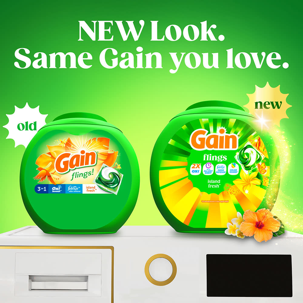 Gain Island Fresh Flings Laundry Detergent