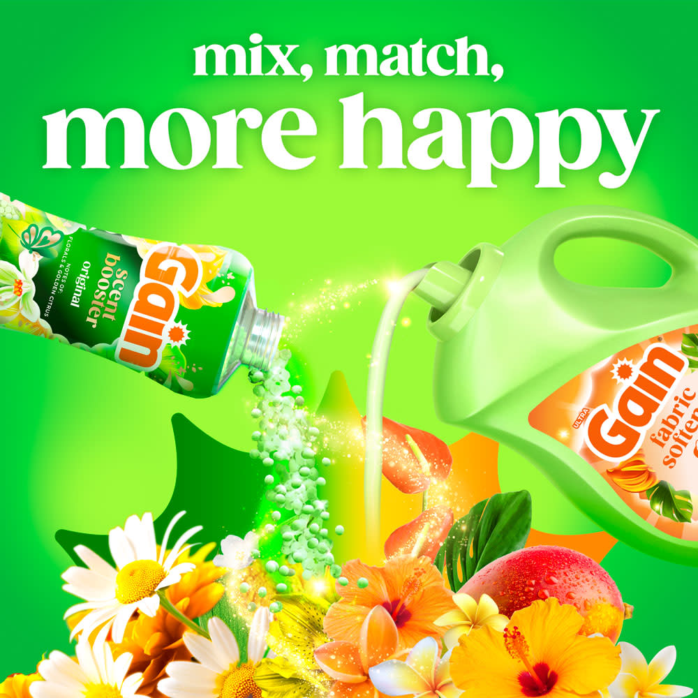 Gain Island Fresh Liquid Fabric Softener secondray image 06 mix, match, more happy