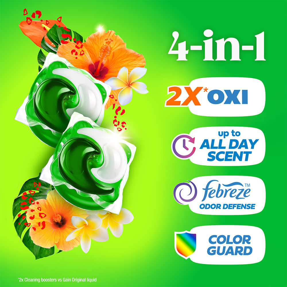 Gain Island Fresh Flings Laundry Detergent