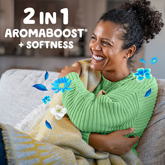 Gain Blissful Breeze sheets - 2 in 1 Aromaboost + Softness  
