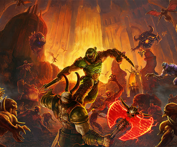 Play DOOM Eternal on Nintendo Switch today!