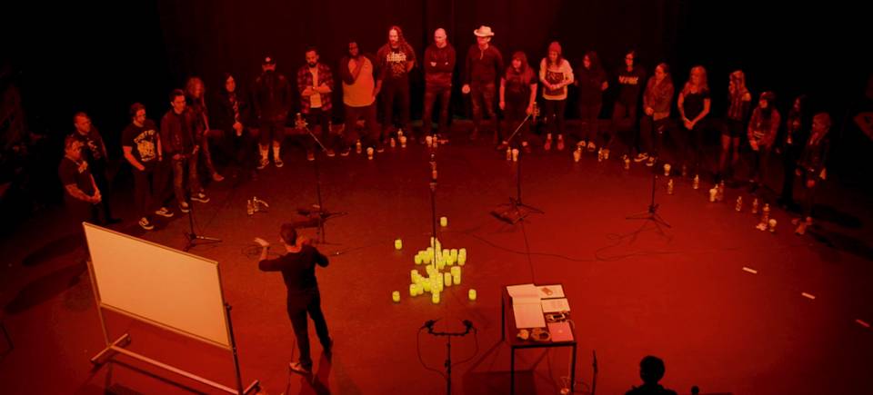 What’s better than a choir? A HEAVY METAL CHOIR