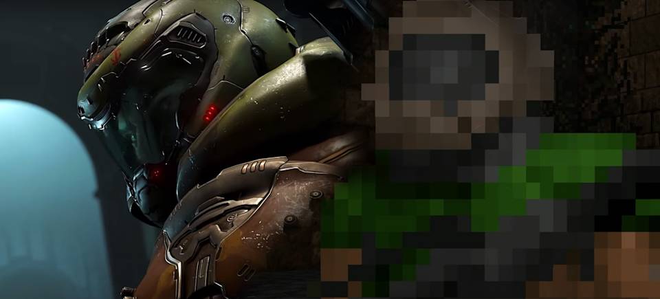 Check out this recreation of the DOOM Eternal trailer made with…DOOM II?